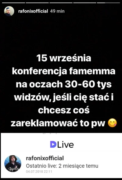 K.....o - Może zrzucimy się i Marcin zareklamuje nową platformę strimerską, lepszą od...