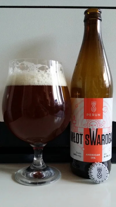 pestis - Piwo: Młot Swaroga z Browaru Perun
Styl: India Pale Ale / American IPA
Eks...