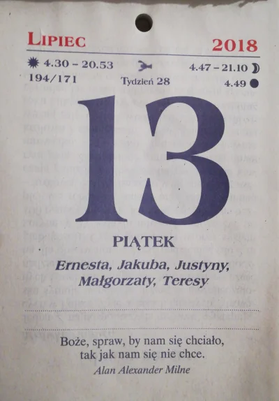 koslin - Niby nie jestem przesądny... Ale weź tu się człowieku nie stresuj jak dzisia...