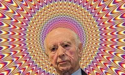smallec - @kuspajew: Albert Hofmann, wynalazca LSD, żył 102 lata, tak więc tablica z ...