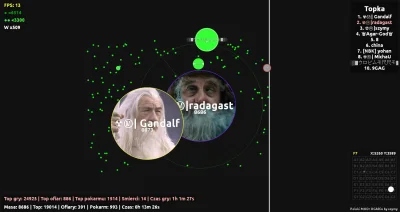 M.....0 - Tak dzisiaj pokazaliśmy z @tajemniktv moc Istari ( ͡° ͜ʖ ͡°)
#agario