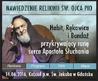 p.....2 - Gdyby ktoś był zainteresowany ( ͡° ͜ʖ ͡°)

#gdansk #relikwie #ojciecpio #...