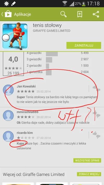 Hermes0017 - Aha ci użytkownicy Google Play xD

#googleplay #android #perelkigooglepl...