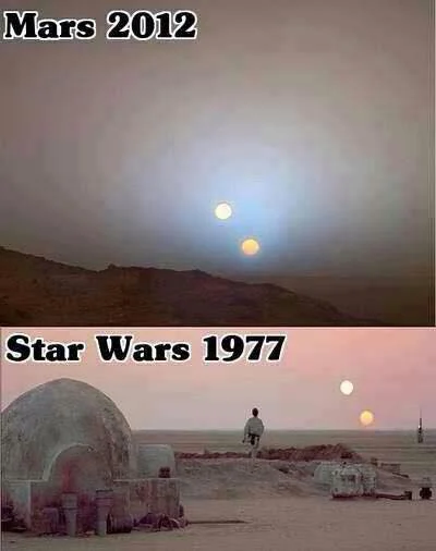 yanosky - #starwars #mars #tatooine