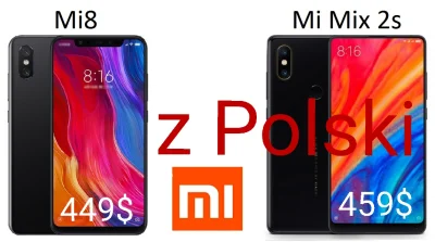 sebekss - Dwa flagowce od Xiaomi z Polski.
Tylko 449$ za Xiaomi Mi 8 6/128GB lub 459...