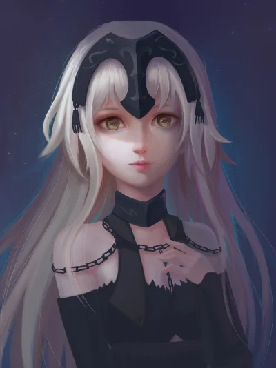 bakayarou - #randomanimeshit #fate #fategrandorder #jeannealter #animeart #