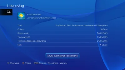 T.....n - Uwaga po update Sony włącza automatyczne odnawianie PS Plus ( ͡° ͜ʖ ͡°)
Ab...