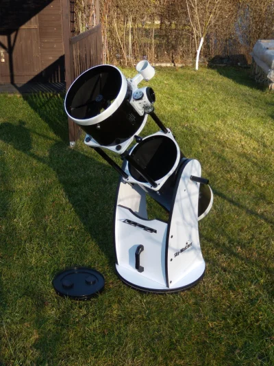mrw - Sprzedam teleskop Sky-Watcher SKDOB 10" rozsuwany. Średnica lustra 254 mm, ogni...