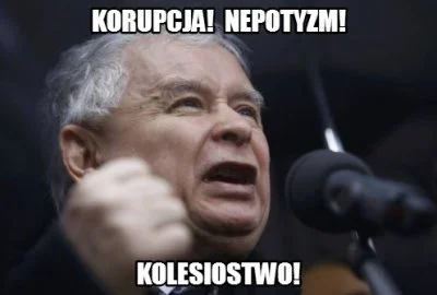 Xianist - @NapalInTheMorning: Bo "nepotyzm i kolesisotwo" podobnie jak "polska w ruin...