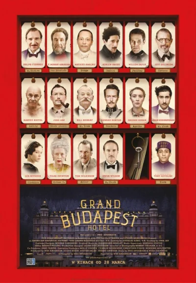 Mr--A-Veed - Właśnie oglądam "Grand Budapest Hotel".

Krótko mówiąc - polecam.

#...