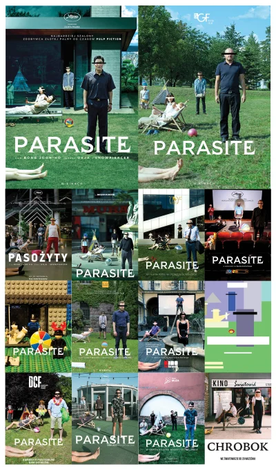 GutekFilm - #ParasiteChallenge, czyli polskie przeróbki plakatu filmu „Parasite”

J...