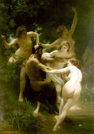 Wino - William Adolphe Bouguereau #design