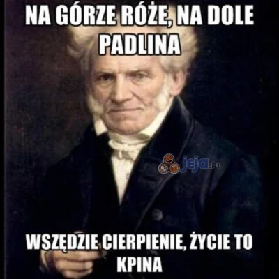 labla - Witam was kochani 

#heheszki #dziendobry #schopenhauer #poetawyklety