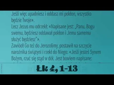 InsaneMaiden - 10 marca 2019
Pierwsza Niedziela Wielkiego Postu 

(Łk 4, 1-13)
Pe...