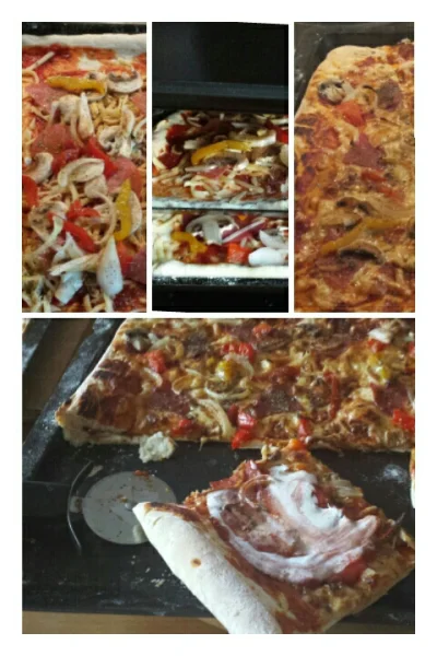 Boski_Szymon - Historia pewnej pizzy. #pizza #grubasembyc #gotujzwykopem #foodporn