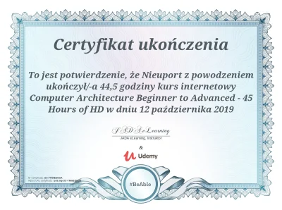 konik_polanowy - Computer Architecture Beginner to Advanced - 45 Hours of HD 

Paje...