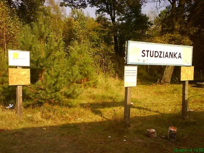 swi3tlik - Z ciekawostek, tak wygląda stacja kolejowa Studzianka