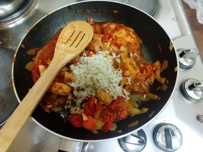 htfhere - #gotujzwykopem mój własny przepis na kurczaka z pomidorami i marchewką :) z...