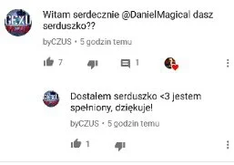 Dzierzyslaf - Ludzie maja takie blache marzenia ( ͡° ͜ʖ ͡°)
#danielmagical