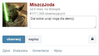 czesu - @MiszczJoda: ( ͡° ͜ʖ ͡°)