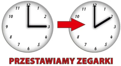 DPary - Przypominam że dzisiaj w nocy zmiana czasu na zimowy.
#oswiadczenie #zmianacz...