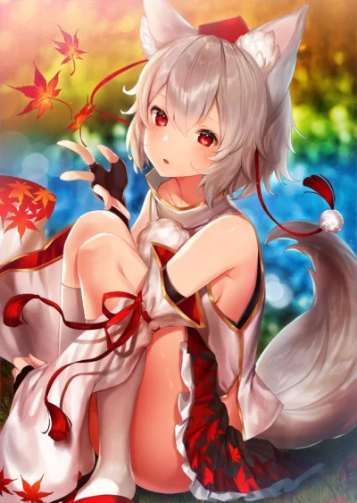 l.....f - #randomanimeshit #touhou #inubashirimomiji #momijiinubashiri #kemonomimi #o...