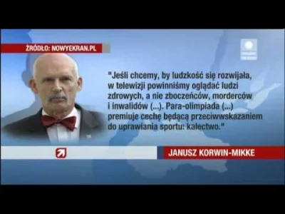 G.....M - Przecież sam mówił, że telewizja ma pokazywać ludzi zdrowych.