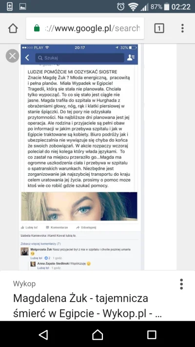 stopmanipulacji1111 - Wątek usuniętego wpisu na fb jest tak porąbany i irracjonalny, ...