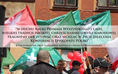 PatologiiZew - Stanowisko liderów organizacji narodowych w sprawie dokumentu „Chrześc...