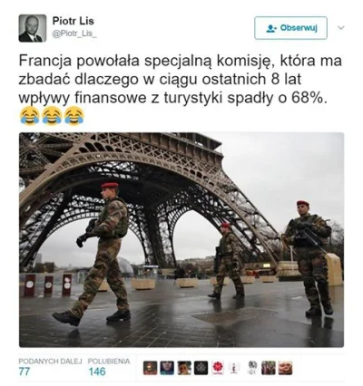 L.....e - Może #!$%@? dlatego, że Francja zmienia się w Somalię a Paryż w Mogadiszu? ...