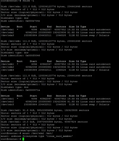 porner - panowie mam problem z montowaniem dysku w trybie rescue na #ovh
fdisk -l sp...