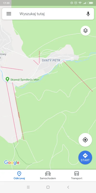 kalboy92 - Co oznaczają takie czerwone kreski na mapach w górach?

#mapy #googlemaps ...