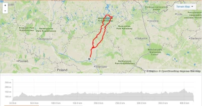oko_strusia - Wczoraj wziąłem udział w brevecie 400 w Pomiechówku. Życiówka. 422km w ...