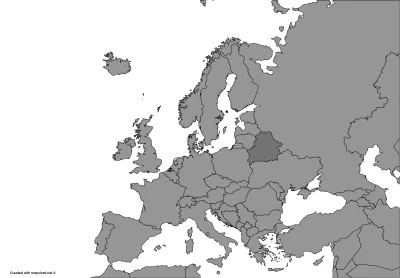 Felix_Felicis - Mapa, na której państwa zostały zaznaczone szarym kolorem

#mapa #m...
