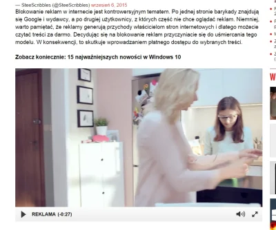 tkowal - Klikam w artykuł z myślą, że nie zauważyłem żadnych reklam a tu takie coś...