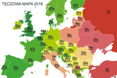 f.....d - odsetek homoseksualistów w poszczególnych krajach #ciekawostki #homoseksual...