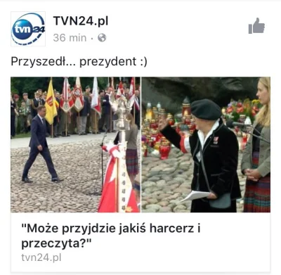 samusunkonto - >Jutro w gw i tvn "Duda wyrwał kartkę uczestniczce powstania.."
@Ksebk...