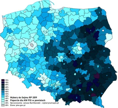 Ignacy_Patzer - @NVX78: Odwalta się od Kongresówki. Zresztą PiS najlepsze wyniki miał...