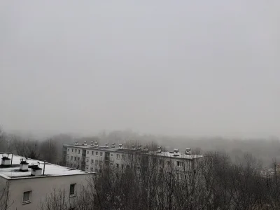 darof04 - Fajnie myśleć że to tylko mgła.. #krakow #smog #przestanciesmrodzic