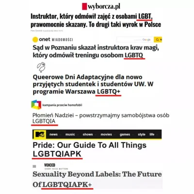 O.....9 - XDDDDDDDDDDDDDDD
Co następne? 
LGBTQIAPK+IOSHWDPXD
#lgbt #bekazlewactwa