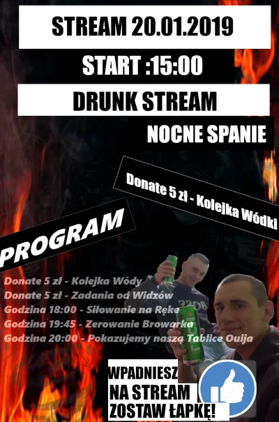 dawid-malysz-rygielski - Siemanko Kochani Zapraszamy was na Jutrzejszy Stream na nasz...