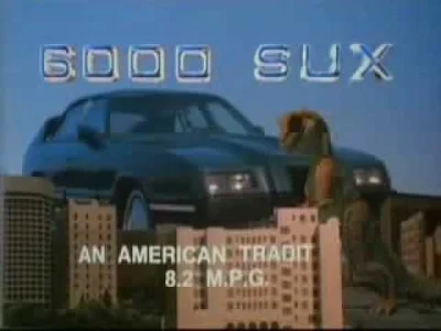 SonyKrokiet - #80s #film #robocop #motoryzacja

 6000 SUX - większy, znaczy lepszy
