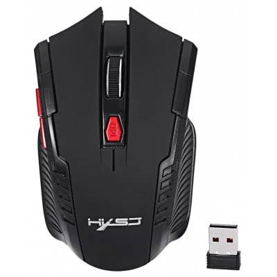 polu7 - HXSJ X20 Wireless Optical Gaming Mouse w cenie 0.99$ (3.62zł) z kodem GBAFFNE...
