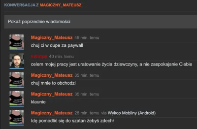 imlmpe - @wykop, @Moderacja, @a__s - dlaczego dochodzą do mnie wiadomości od ludzi kt...