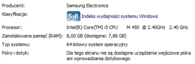 FantaZy - Ile wołać za laptopa Samsung R590?
Specka jak niżej do tego GeForce 330M 1...