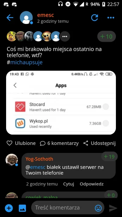 MiXereg - otwarty wykop mobilny hybrid (na razie wersja alfa), polecam