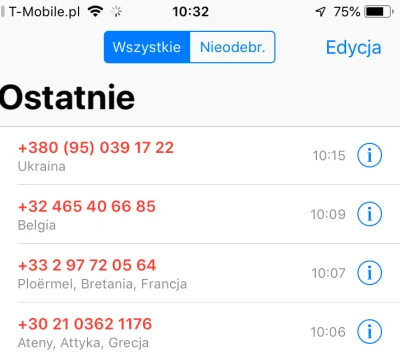 wojt_ka - Ogarnia ktoś o co chodzi ?
co kilka minut dzwoni telefon z innego kraju , ...