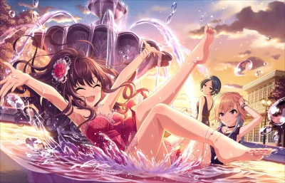 j.....n - #randomanimeshit #idolmaster #idolmastercinderellagirls #shikiichinose #kan...