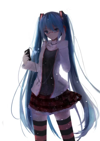 BlackReven - #randomanimeshit #shy #hatsunemiku #vocaloid #meganekko @czarnny 

:3