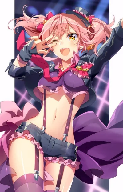 Mikian - #randomanimeshit #idolmaster #idolmastercinderellagirls #mikajougasaki #ponc...